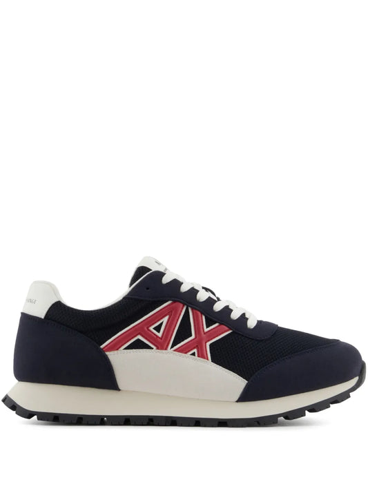 Armani Exchange Logo-Patch Sneakers