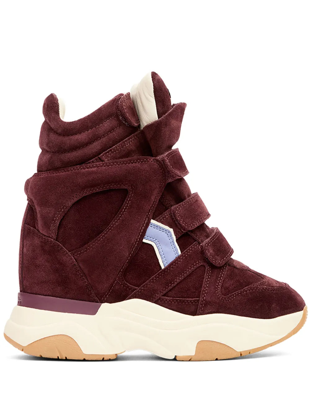 ISABEL MARANT Balskee Suede Panelled Wedge