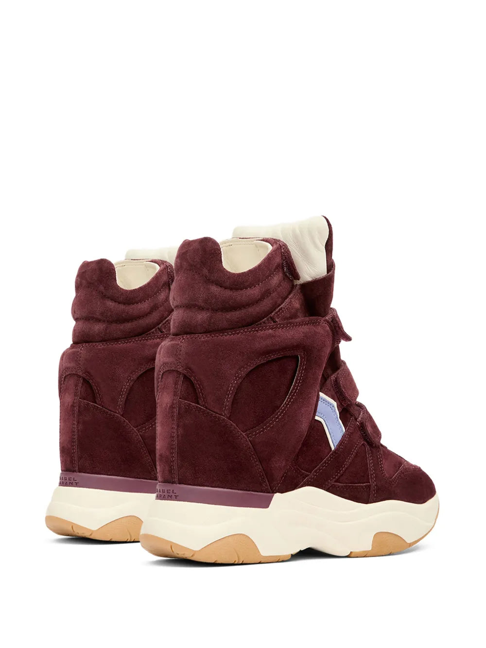 ISABEL MARANT Balskee Suede Panelled Wedge