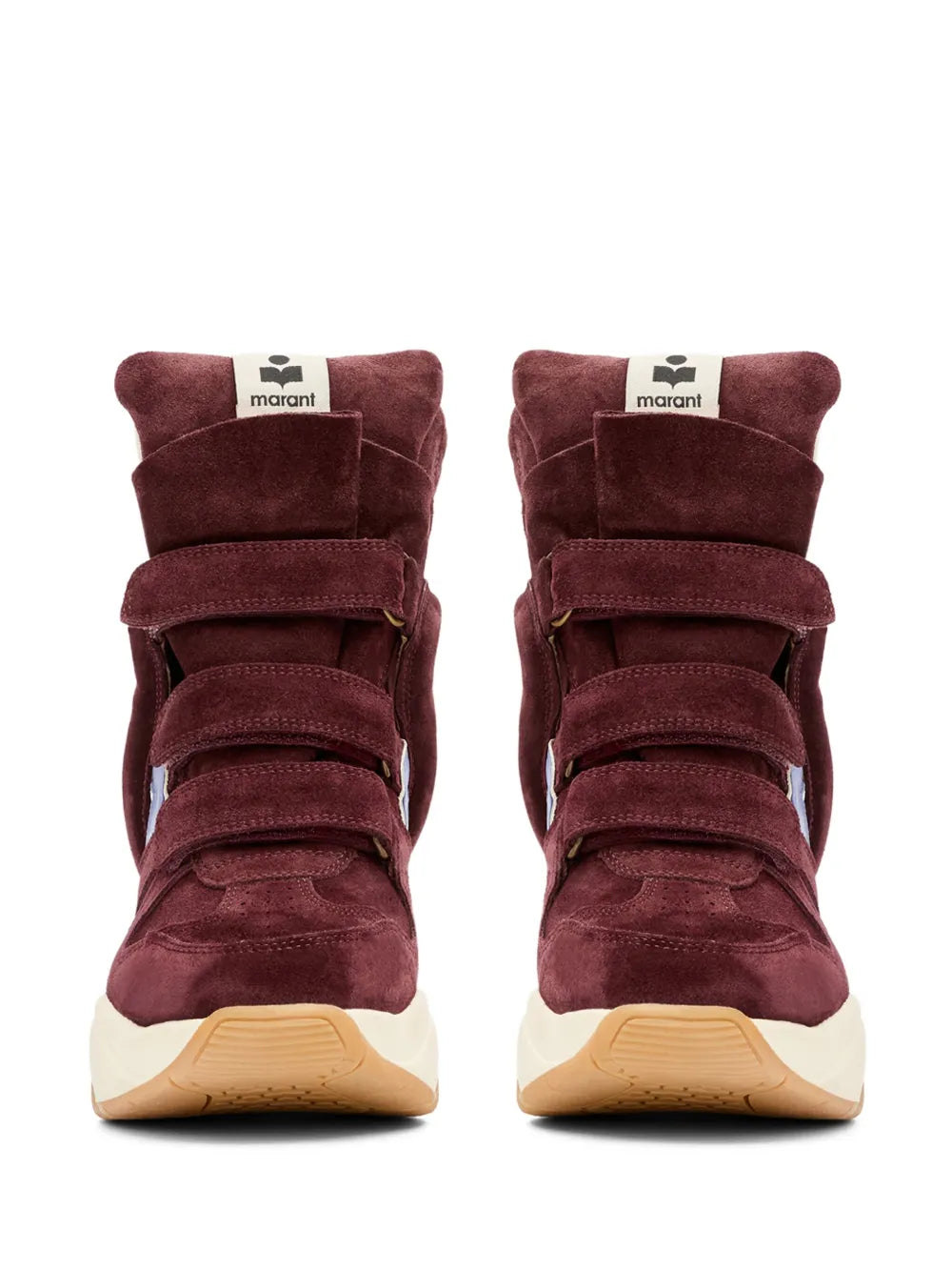 ISABEL MARANT Balskee Suede Panelled Wedge