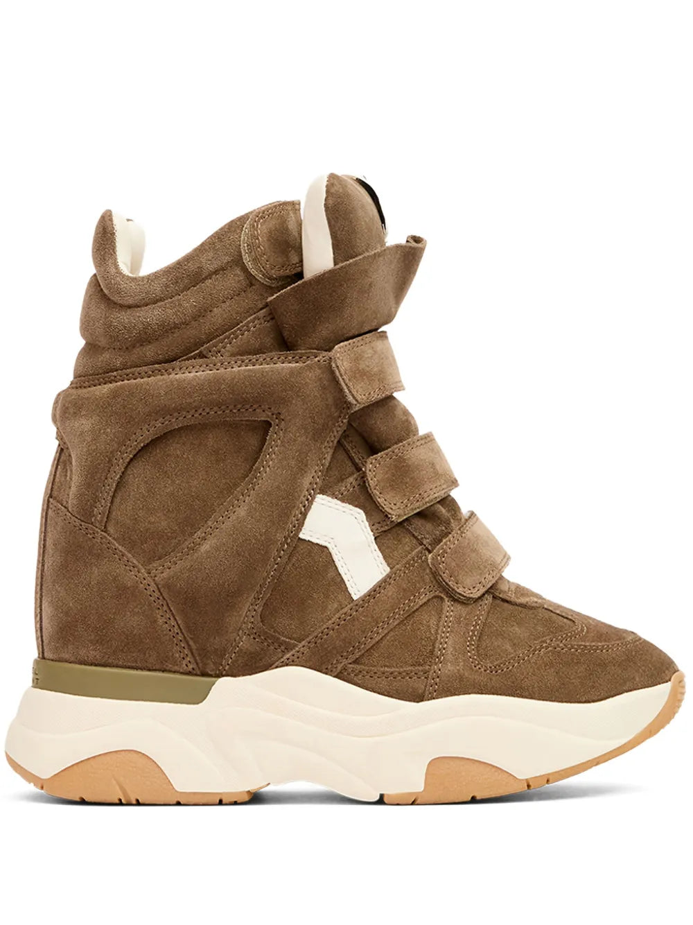 ISABEL MARANT Balskee Suede Wedge High-Top