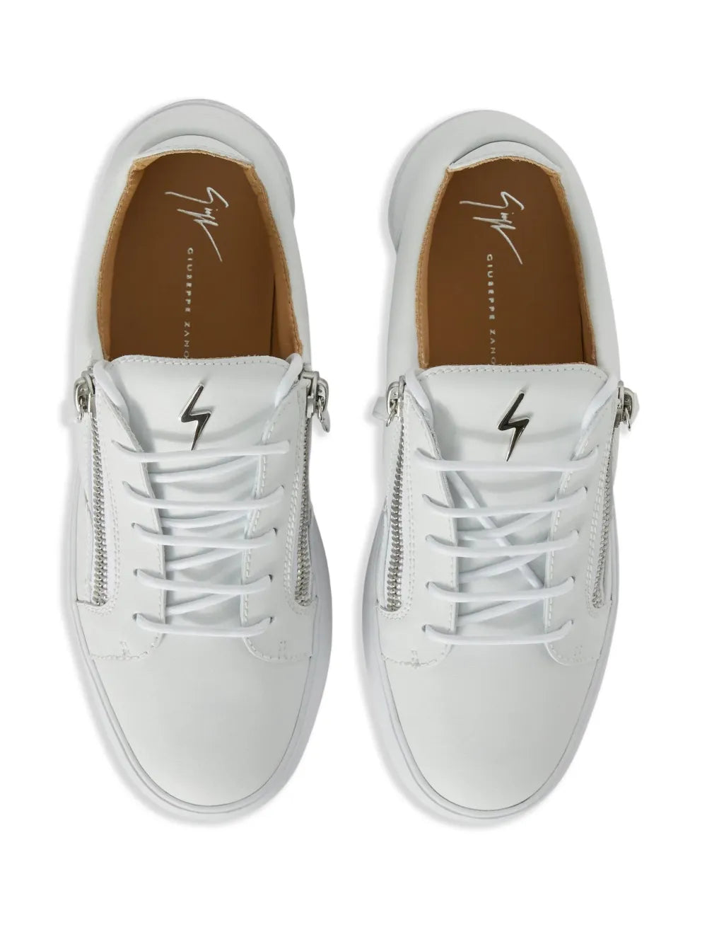Giuseppe Zanotti Frankie Double-Zip Low-Top Sneakers