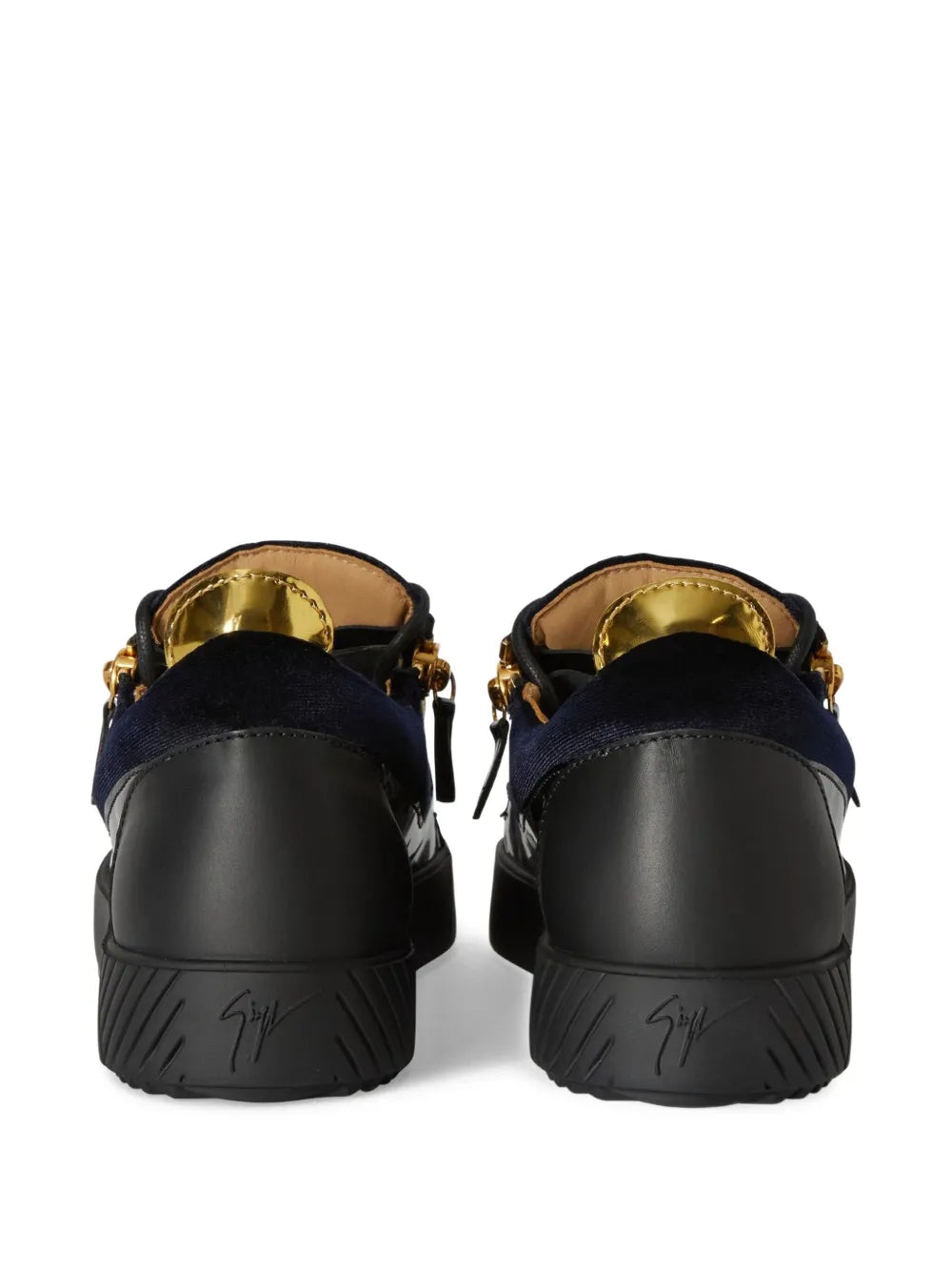 Giuseppe Zanotti Frankie Double-Zip Low-Top Sneakers