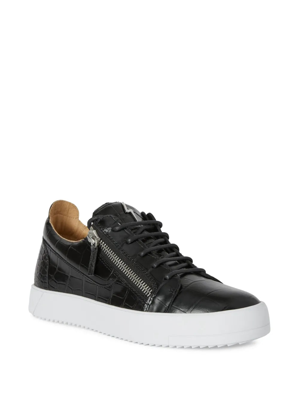 Giuseppe Zanotti Frankie Double-Zip Low-Top Sneakers