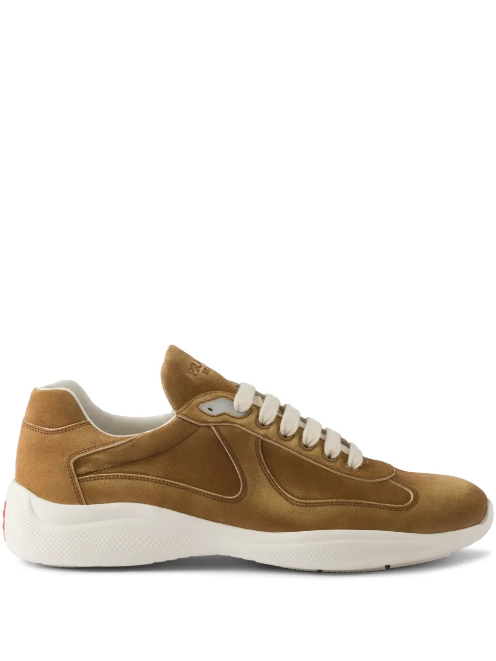 Prada Americas Cup Suede Sneakers
