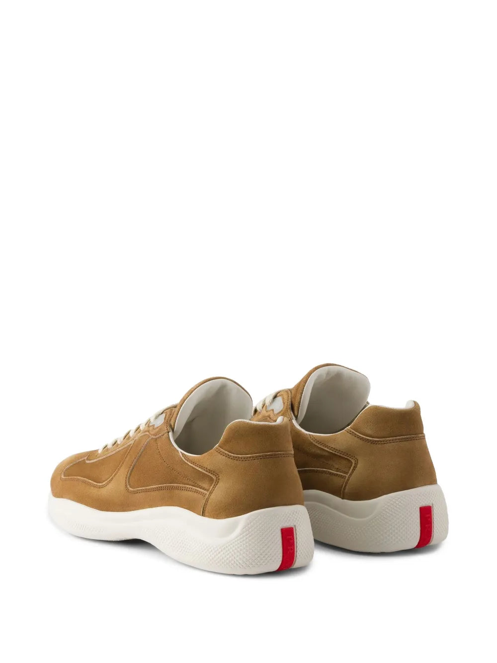 Prada Americas Cup Suede Sneakers