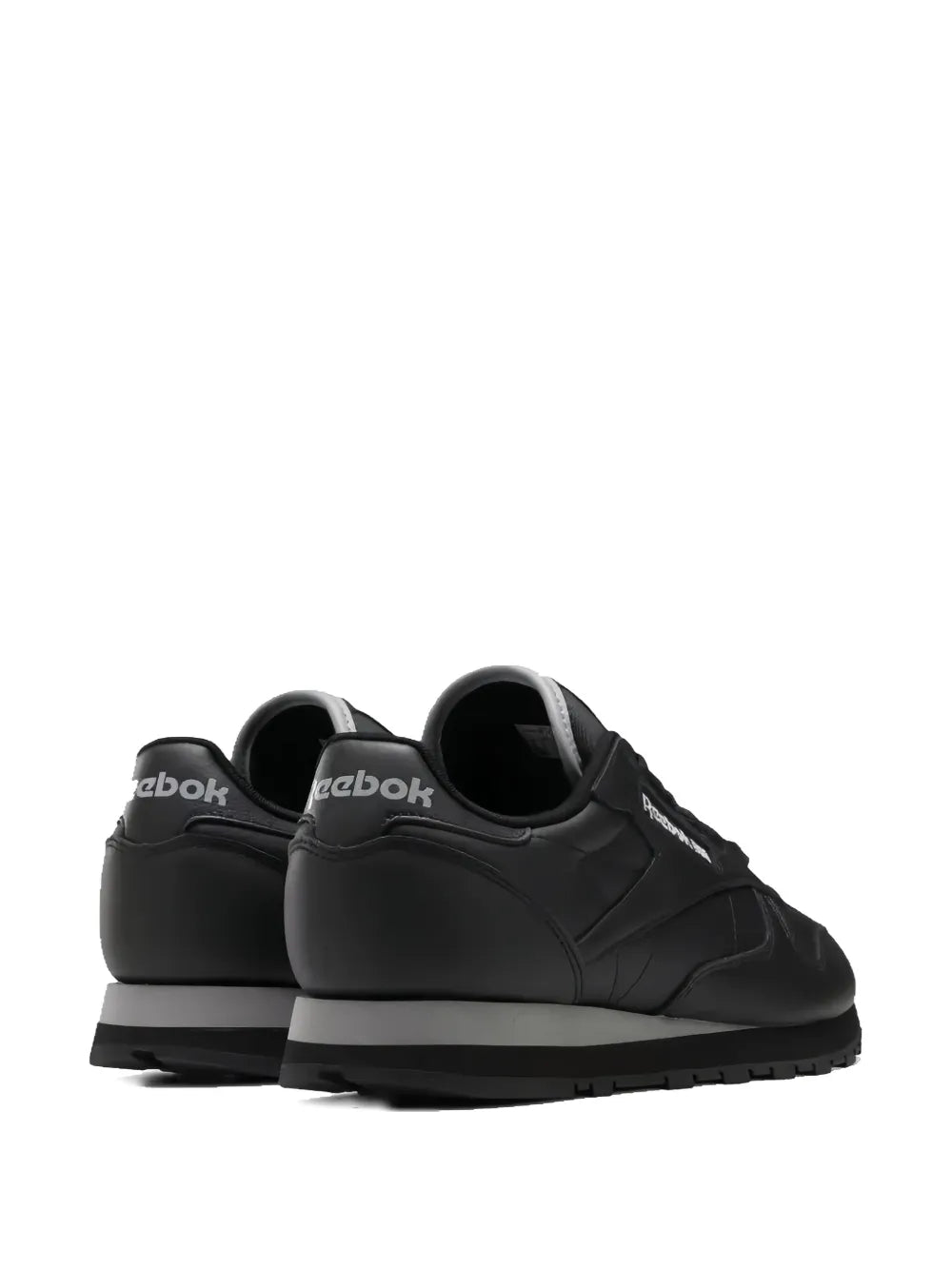 Reebok Classic Leather Core Black Pure Grey Trainers