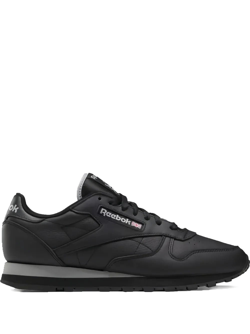 Reebok Classic Leather Core Black Pure Grey Trainers