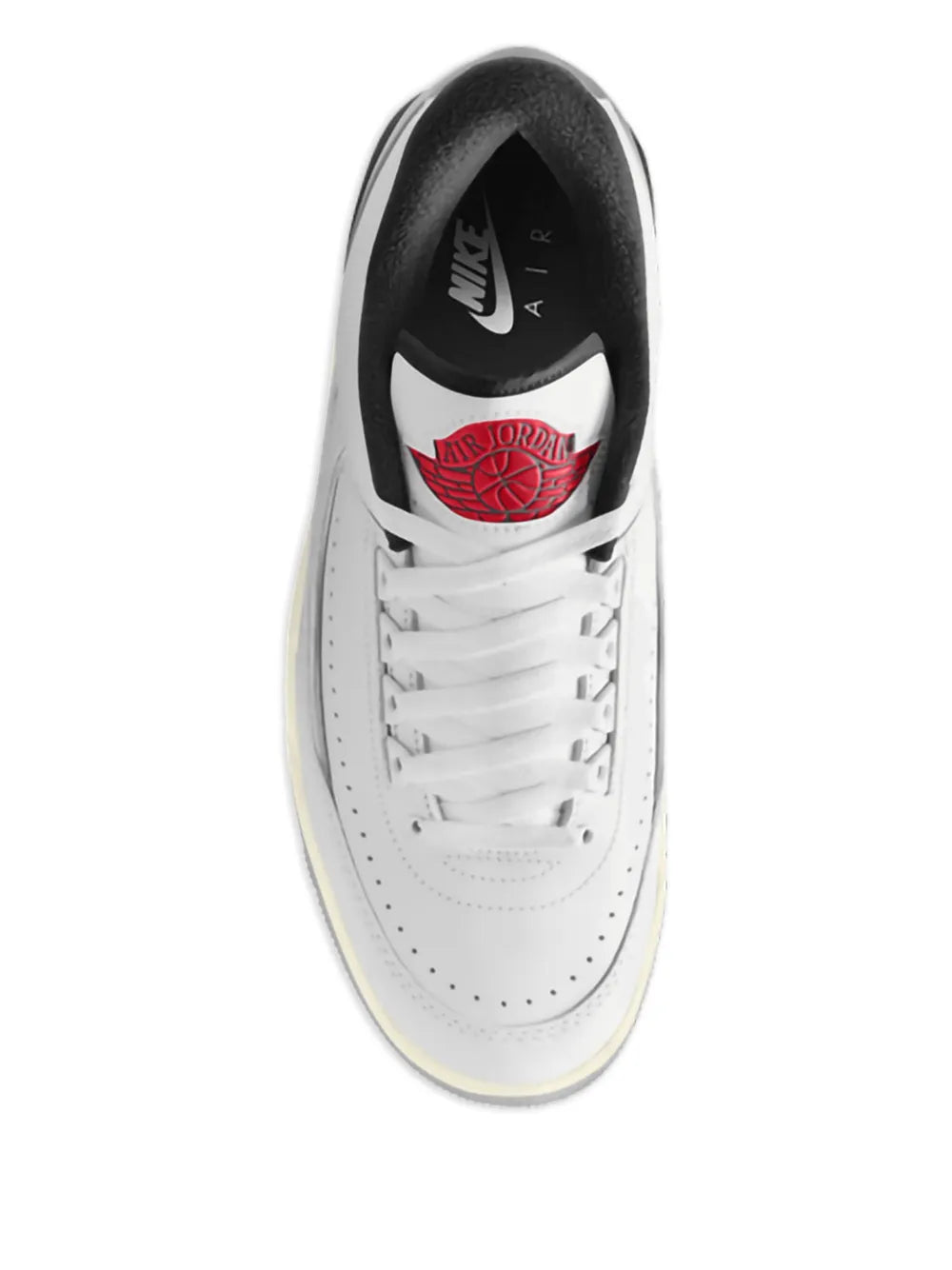 Jordan Jordan 2/3 White/Black/Metallic Silver Sneakers