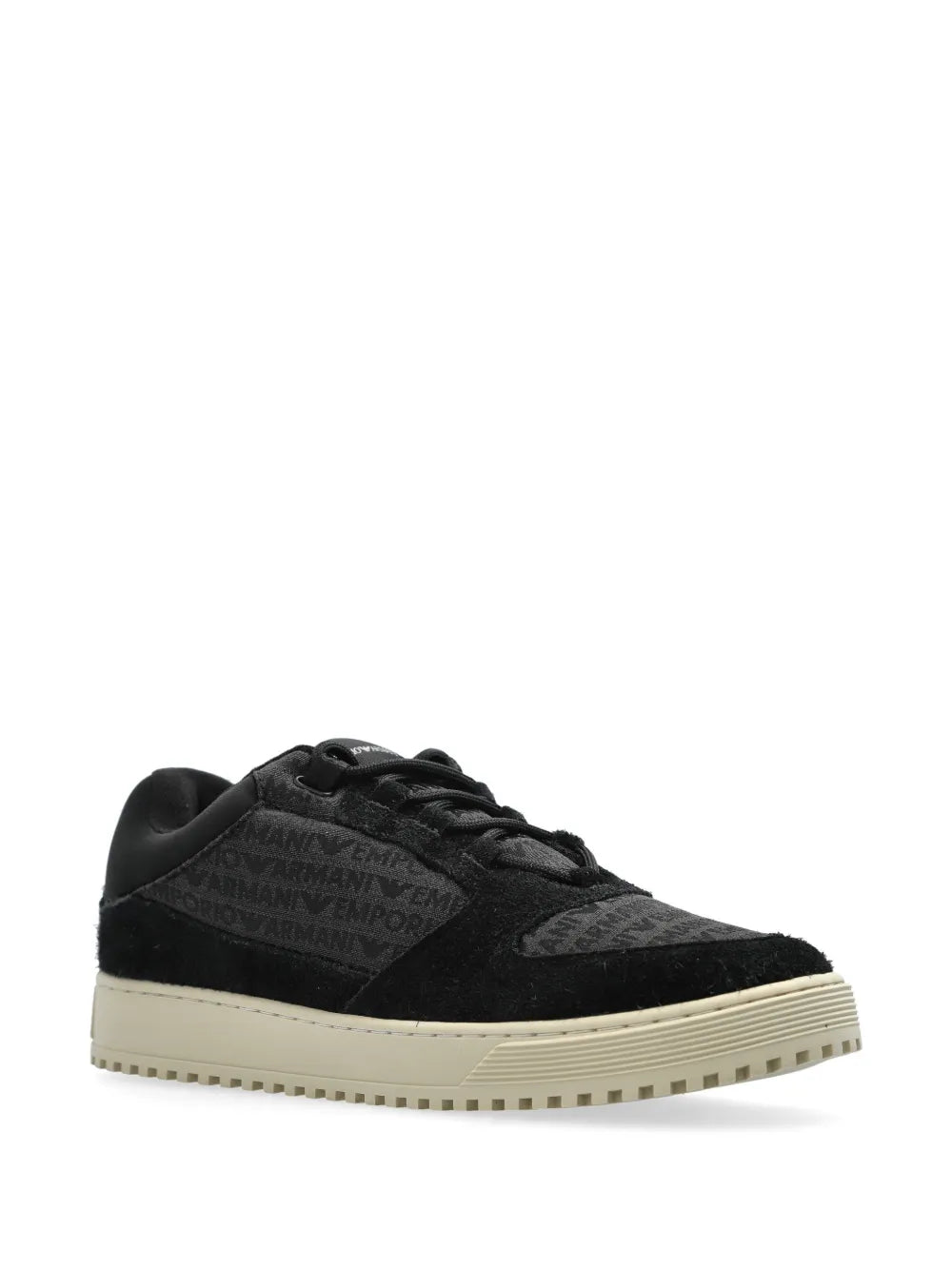 Emporio Armani Logo Jacquard Trainers