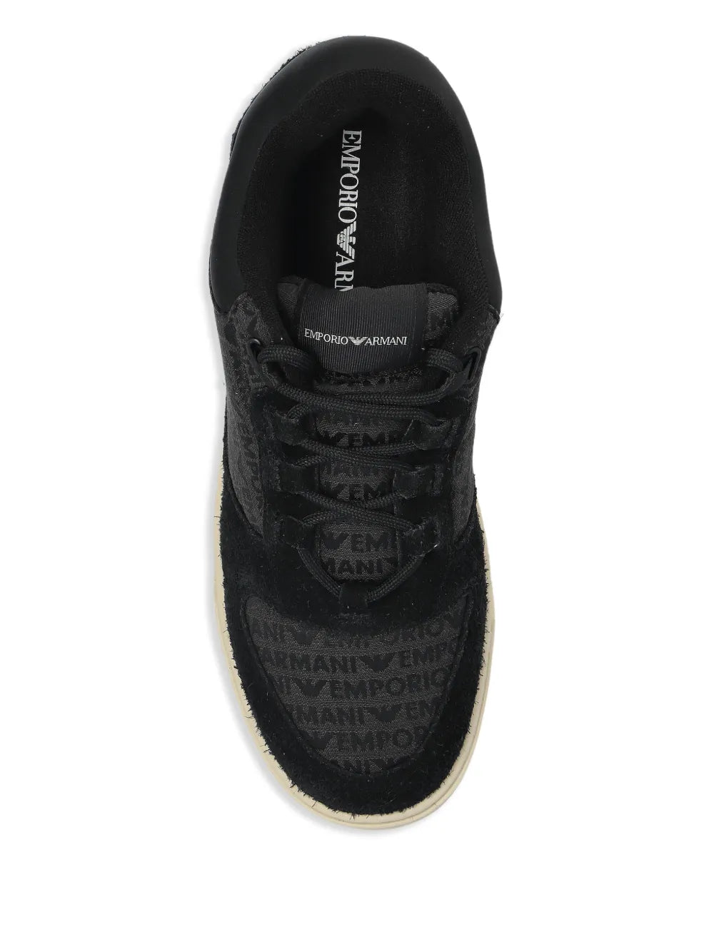 Emporio Armani Logo Jacquard Trainers