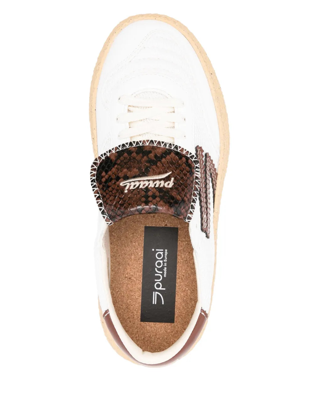 Puraai Logo-Embroidered Sneakers