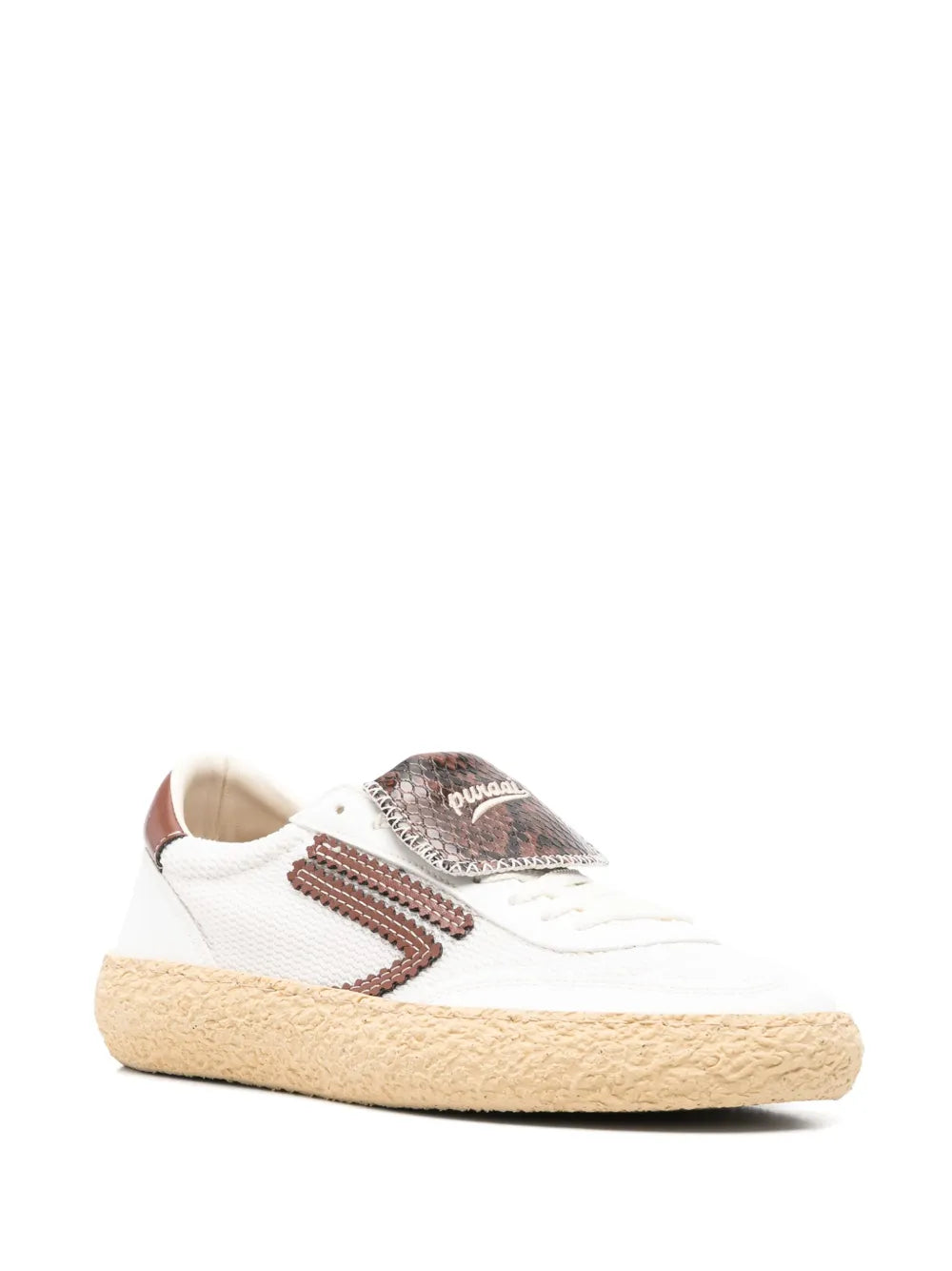 Puraai Logo-Embroidered Sneakers