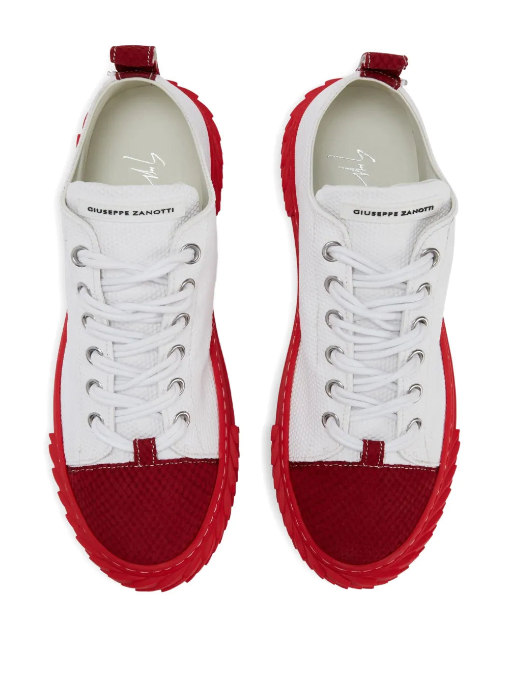 Giuseppe Zanotti Blabber Panelled Serrated-Sole Sneakers