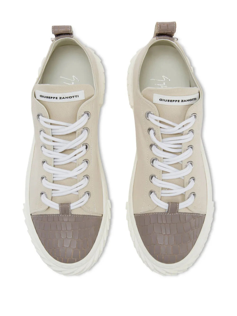 Giuseppe Zanotti Blabber Lace-Up Low-Top Sneakers