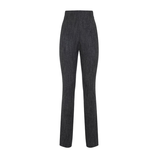 Alberta Ferretti Wool Skinny Pants Women