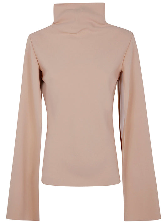 Alberta Ferretti Women Turtle Neck Blouse