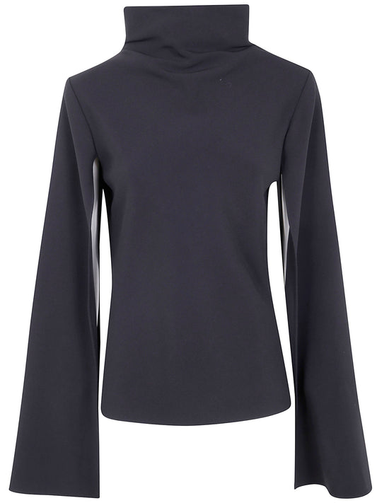 Alberta Ferretti Women Turtle Neck Blouse