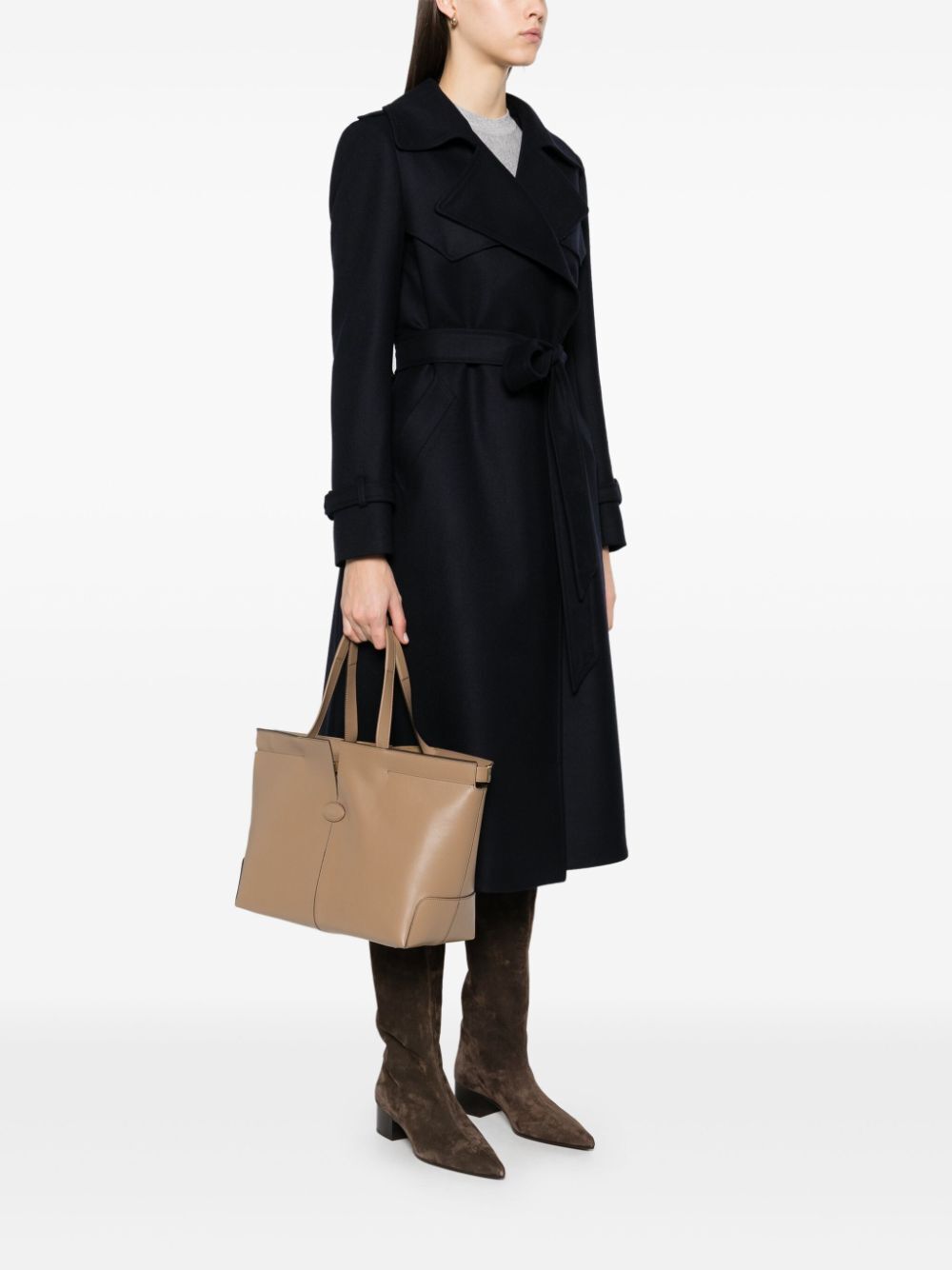 Tod's Women Tod`S Di Bag Folio In Leather Medium-Small