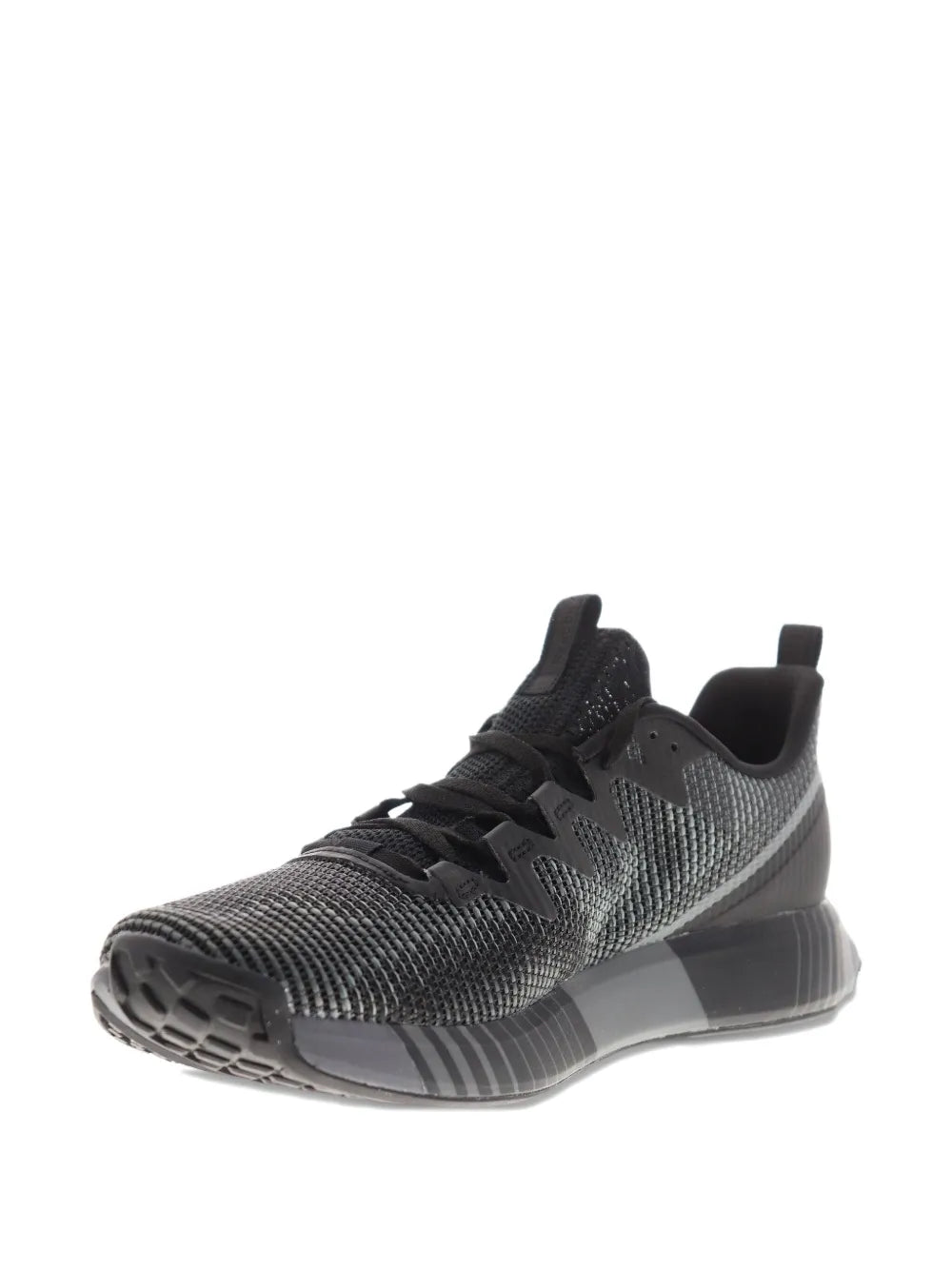 Reebok Fusion Flexweave Black Alloy Sneakers