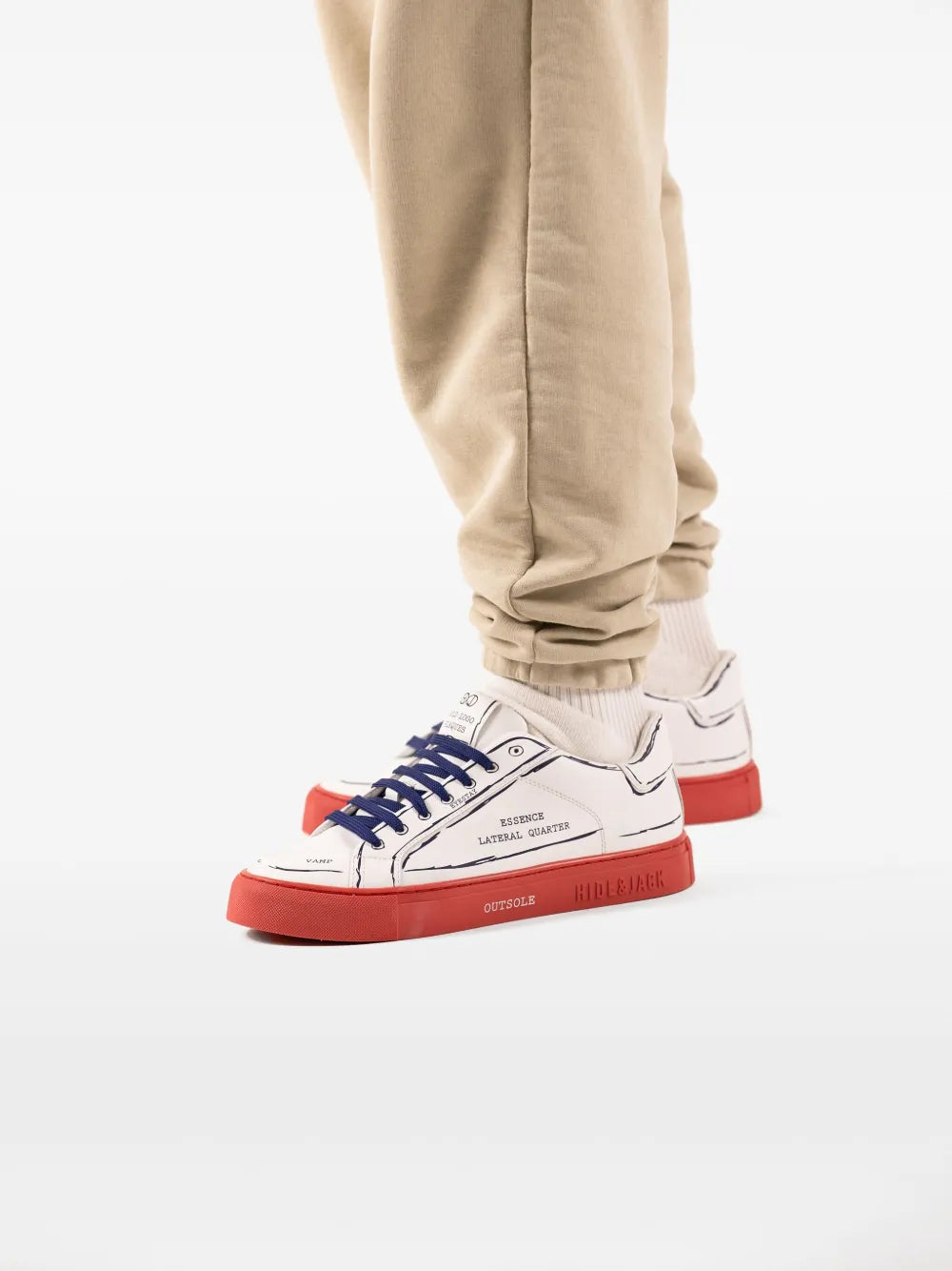 Hide&Jack Sky Construction Sneakers