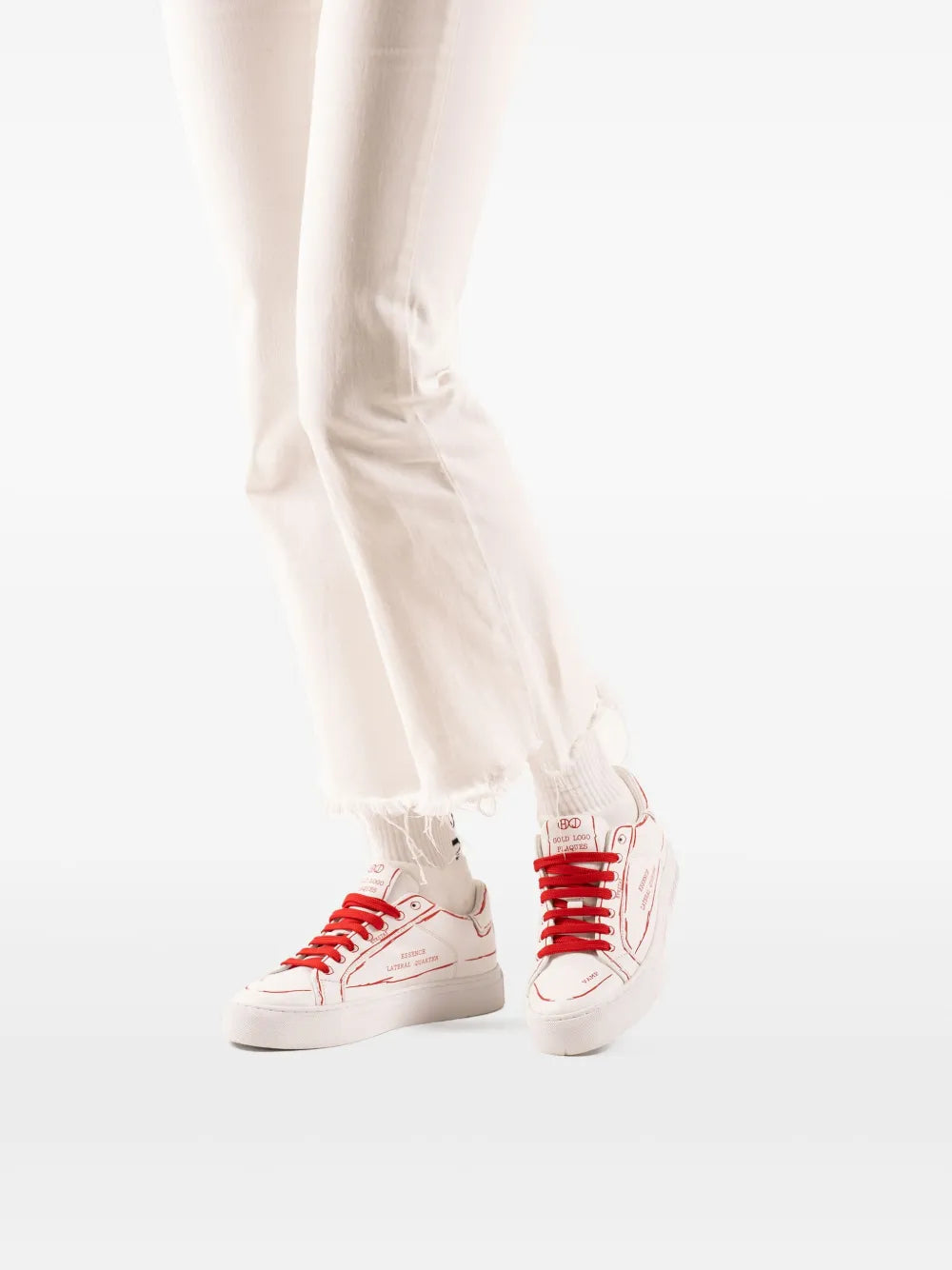 Hide&Jack Sky Construction Sneakers