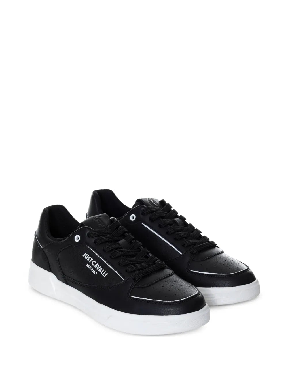 Just Cavalli Logo-Print Sneakers