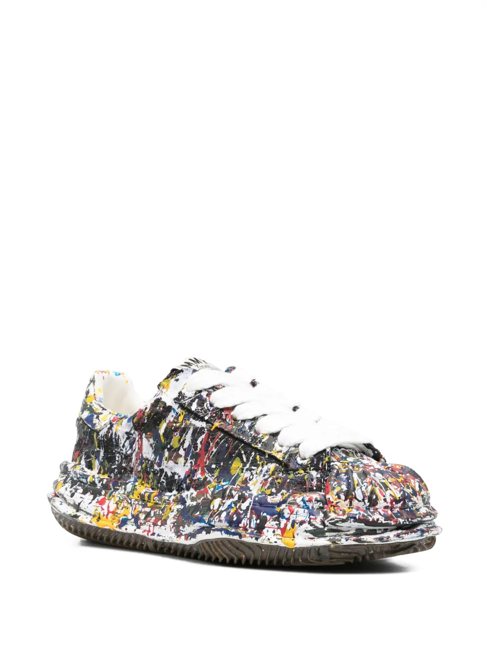 Maison Mihara Yasuhiro Paint-Splatter Sneakers