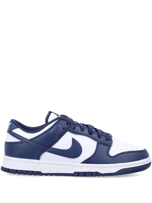 Nike Dunk Low White/Midnight Navy Sneakers