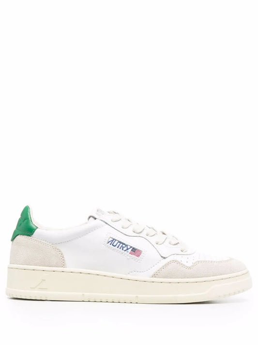 Autry Medalist Low White/Amazon Sneakers