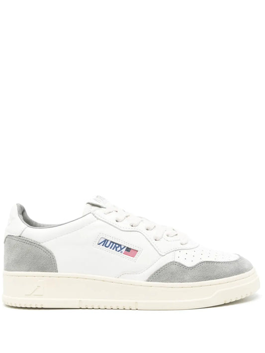 Autry Medalist Low White/Grey Sneakers