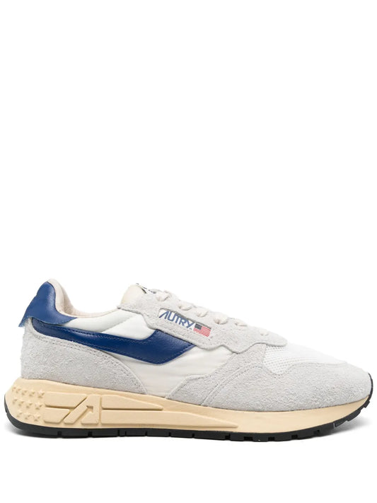 Autry Running Reelwind Low White/Royal Blue Sneakers
