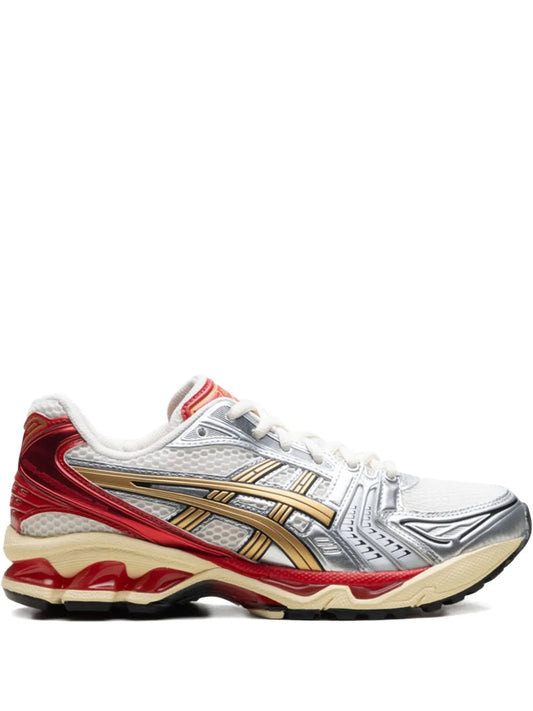 Asics X Politics Gel-Kayano 14 Cream/Pure Gold Sneakers