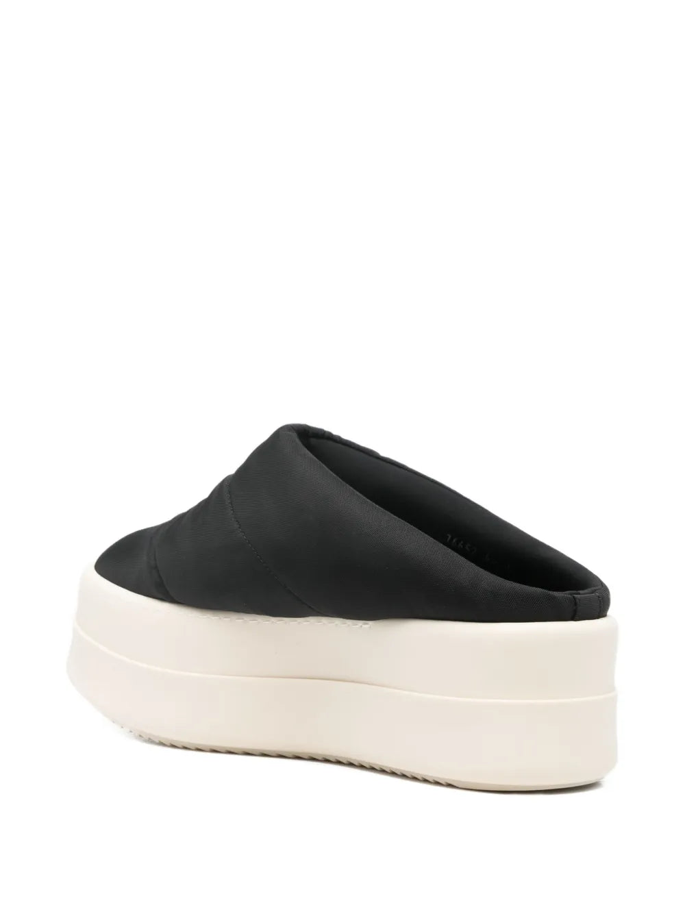 Rick Owens Drkshdw Quilted Platform Slippers