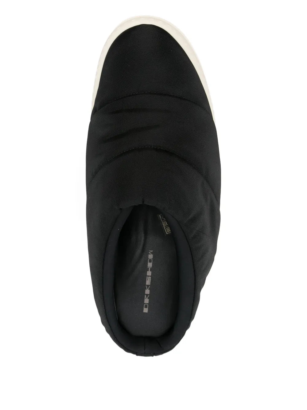Rick Owens Drkshdw Quilted Platform Slippers