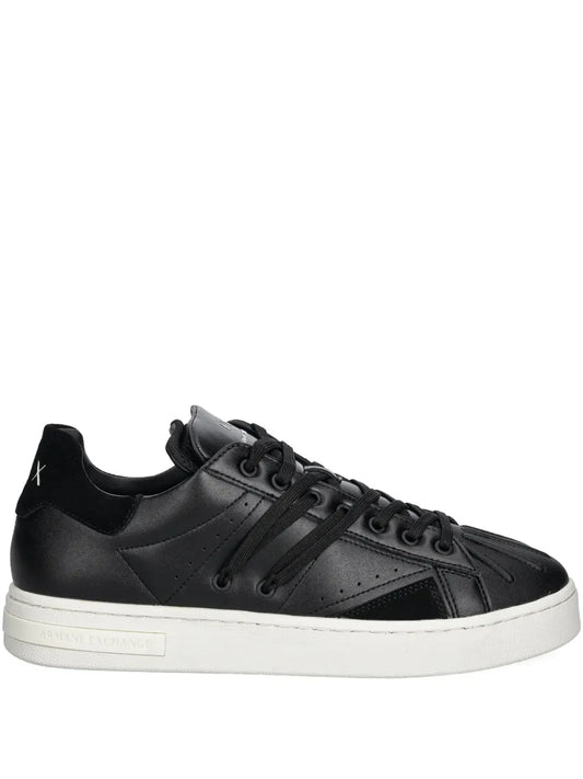 Armani Exchange Panelled Low-Top Sneakers