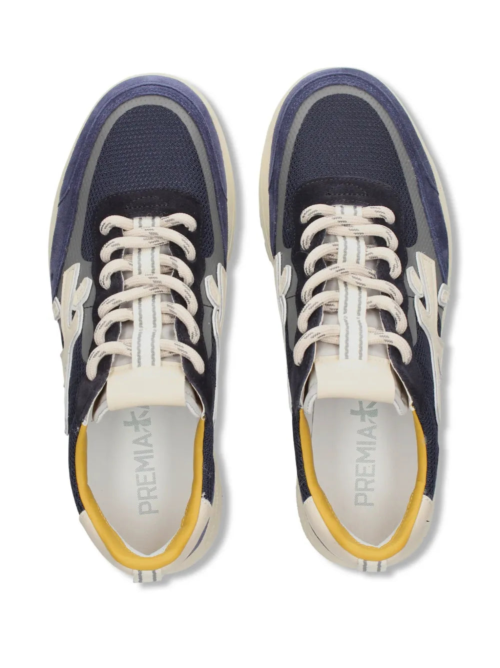 Premiata Nous Mesh-Panelled Sneakers