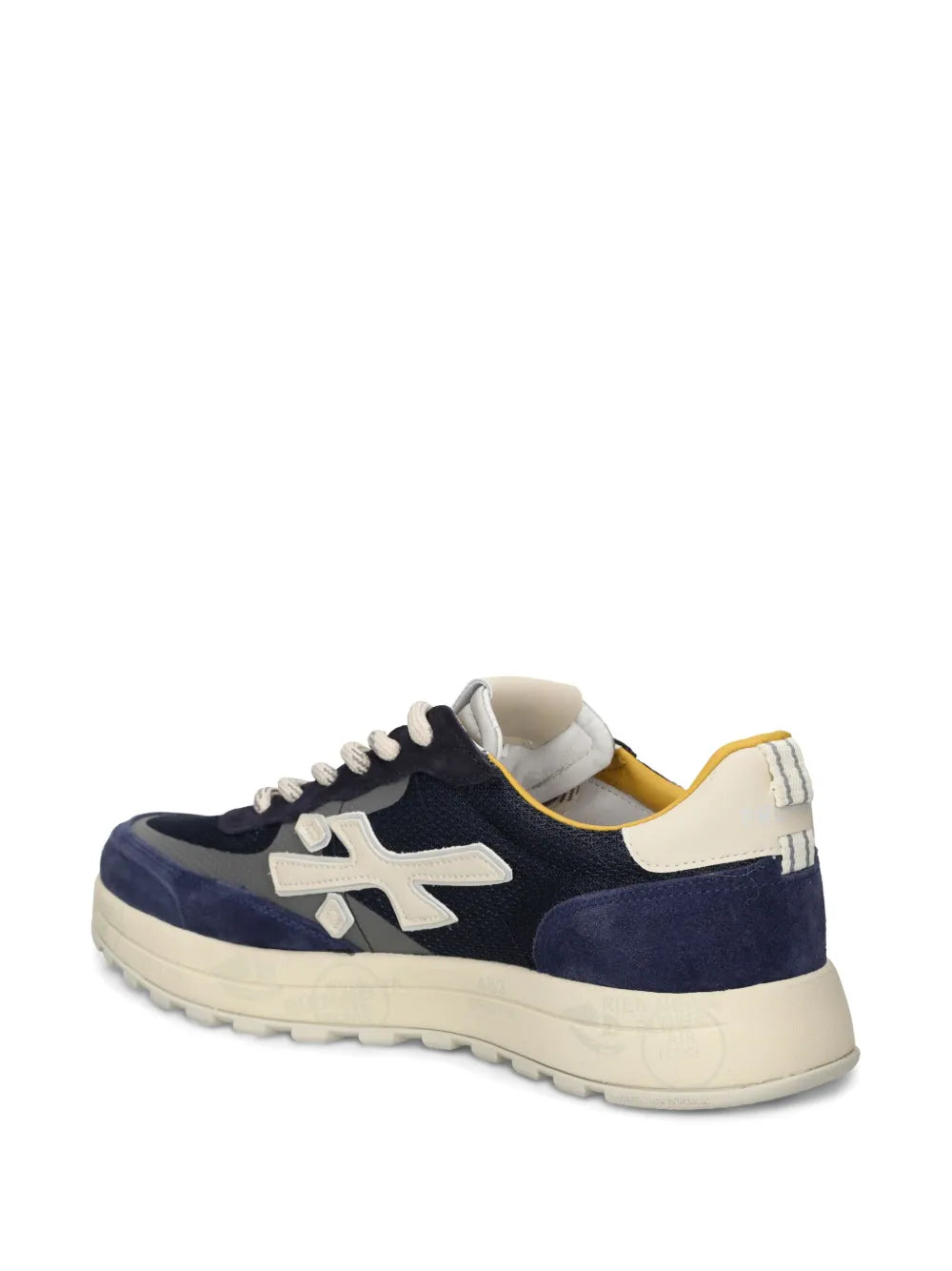 Premiata Nous Mesh-Panelled Sneakers