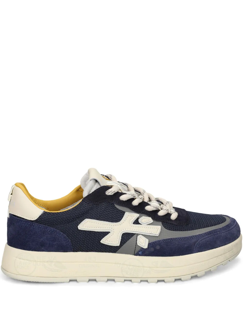 Premiata Nous Mesh-Panelled Sneakers