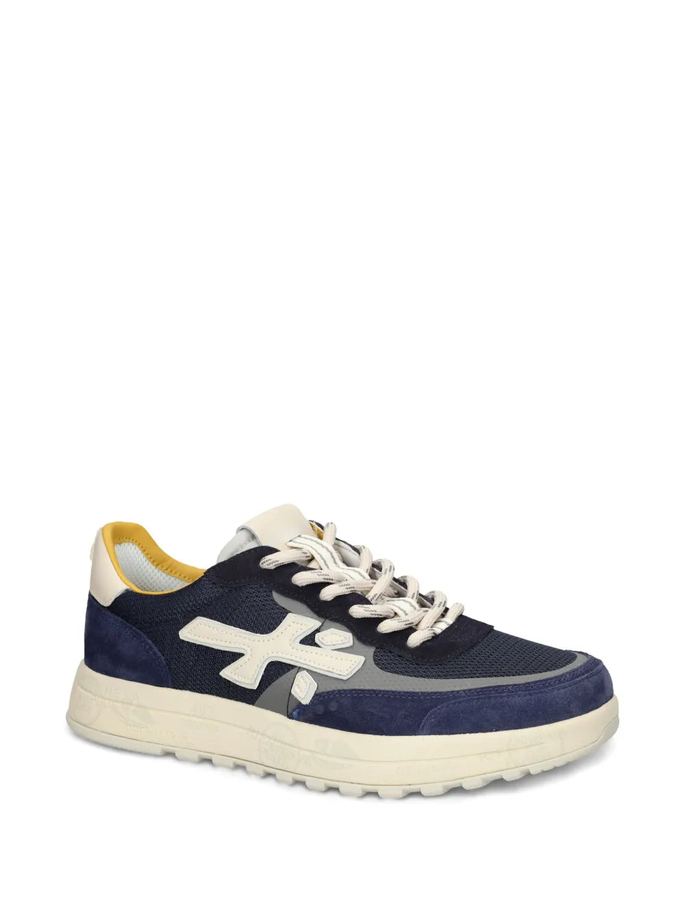 Premiata Nous Mesh-Panelled Sneakers