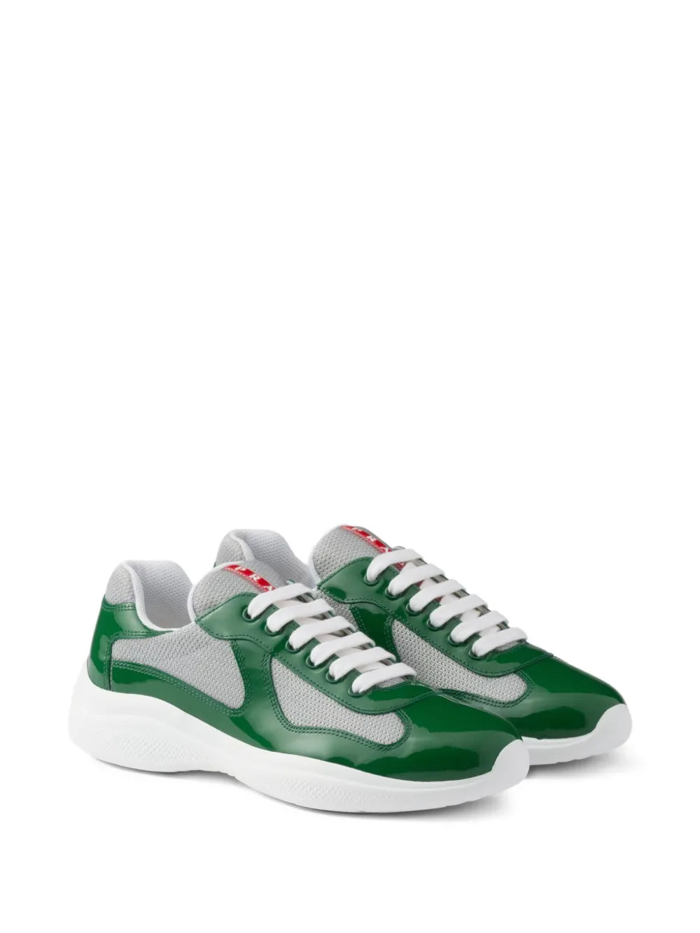 Prada Americas Cup Shiny Trainers