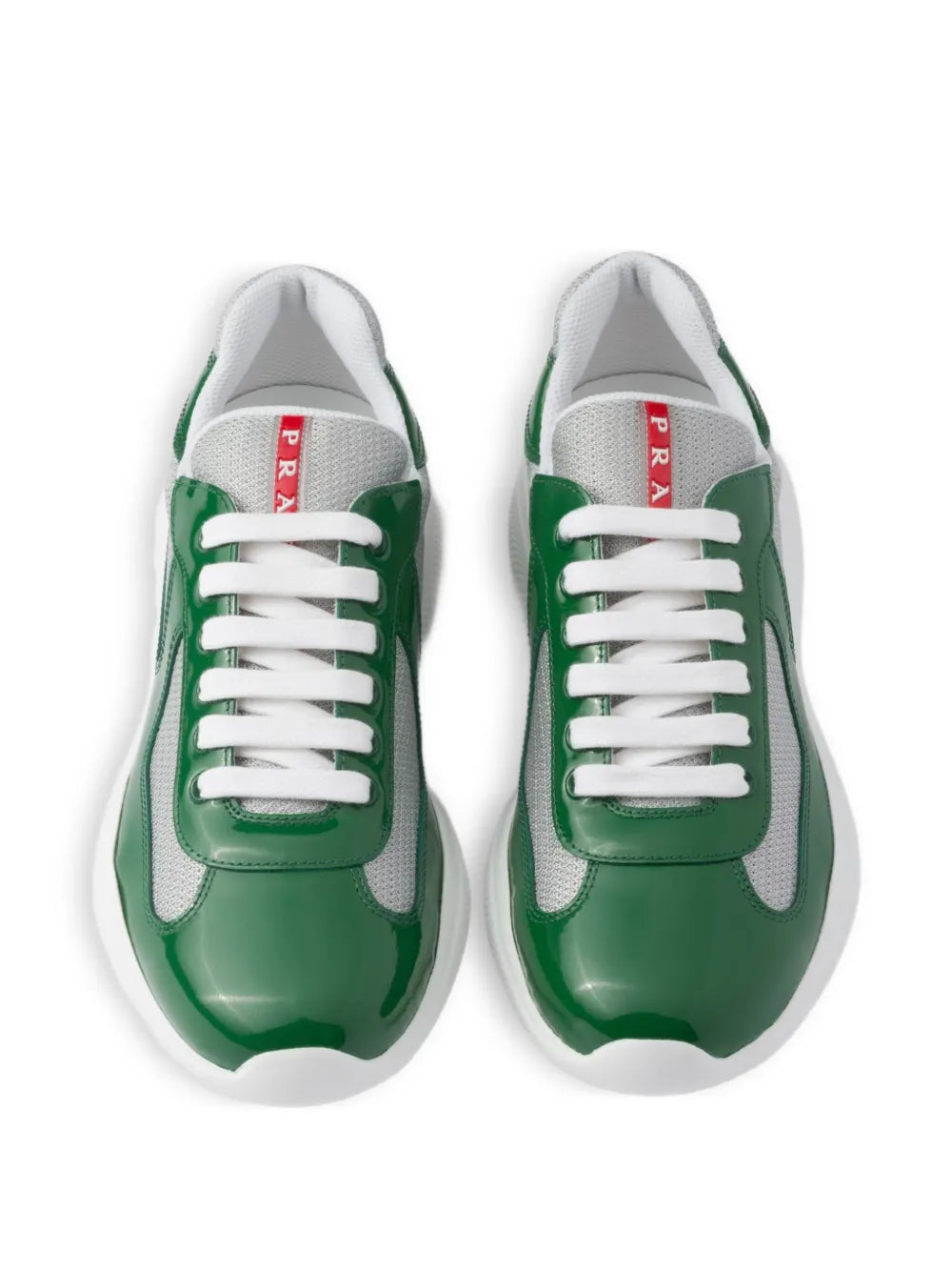 Prada Americas Cup Shiny Trainers