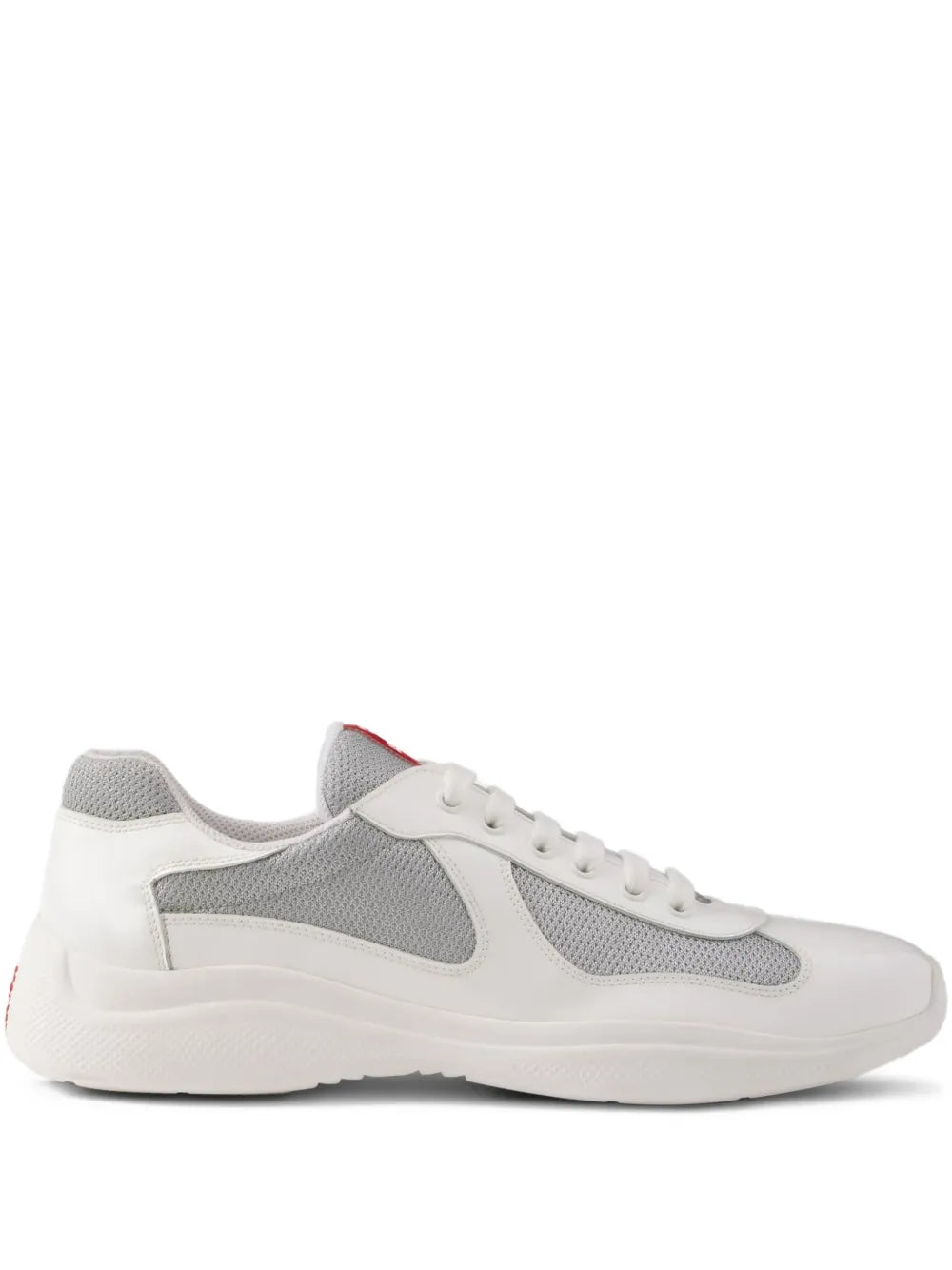 Prada Americas Cup Mesh-Panelled Sneakers