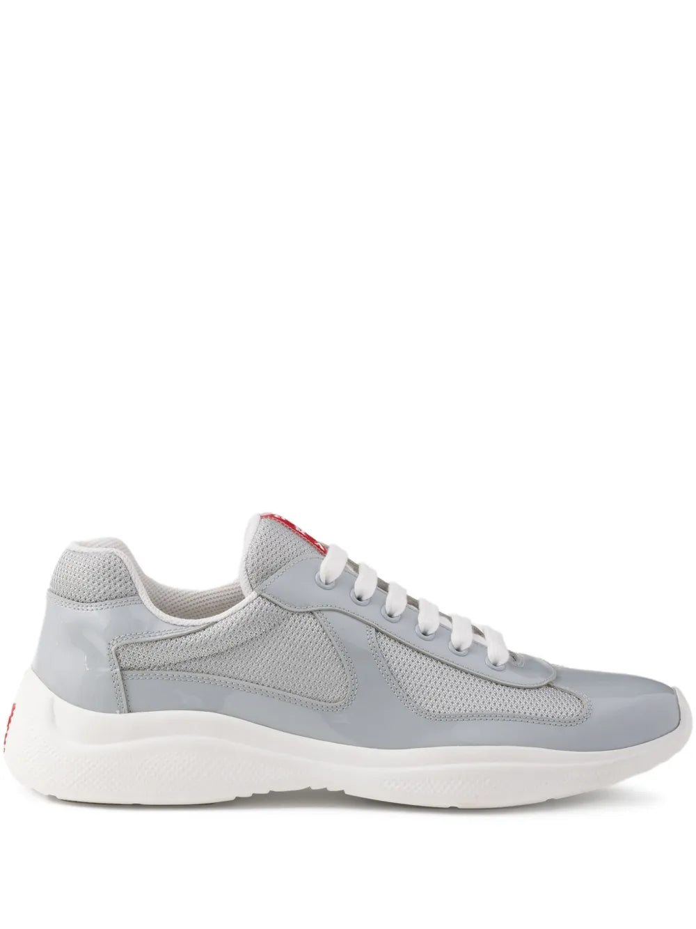 Prada Americas Cup Chunky-Sole Lace-Up Sneakers