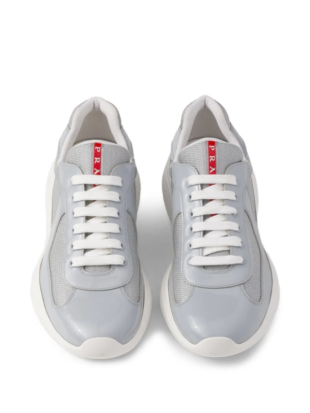 Prada Americas Cup Chunky-Sole Lace-Up Sneakers