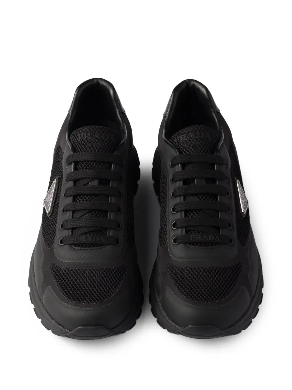 Prada Prax 2.0 Mesh-Panel Sneakers