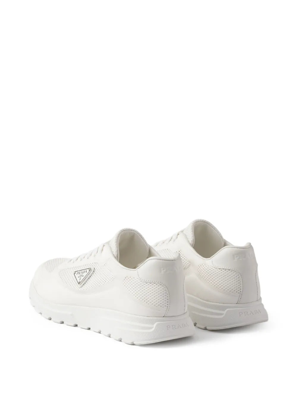 Prada Prax 01 Mesh-Panelled Sneakers
