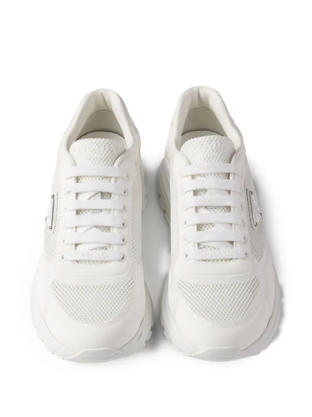 Prada Prax 01 Mesh-Panelled Sneakers