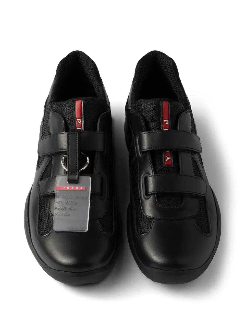 Prada America? Cup Touch-Strap Sneakers
