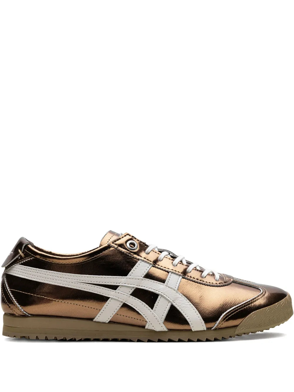Onitsuka Tiger Mexico 66 Sd Metallic Series-Desert Camp/Cream Sneakers
